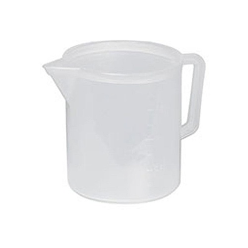 CARAFFA RIGIDA GRADUATA PP LT. 1 BIANCO