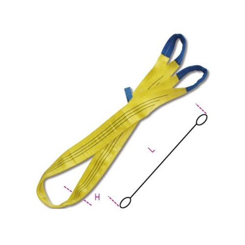 FASCE SOLLEV.EN1492-1 GIALLO 3 TON. - L3