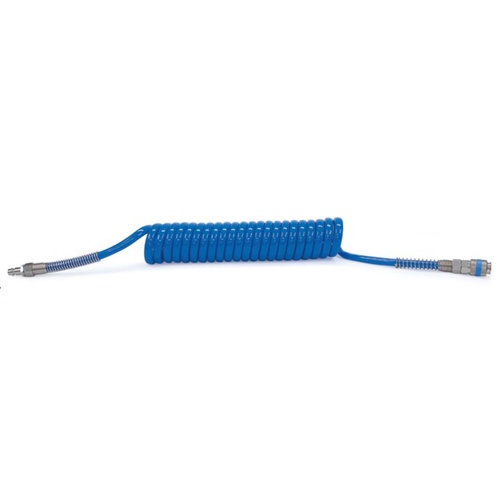 SPIRALE PU AZZURRO 12X8 MT.12 RACC.