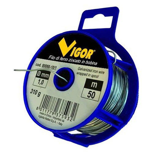 FILO FERRO ZINCATO LEGATURA 310G    50M DIAM.1,0MM