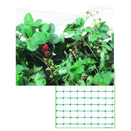 RETE PLASTICA ANTIUCCELLI NERA 19X19 MM 200 M H. 200 CM