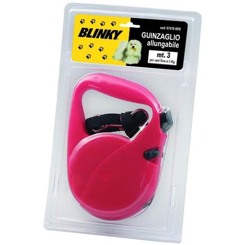 GUINZAGLI P/CANI BLINKY GUSCIO-SMALL EXTENS FILO   3 M
