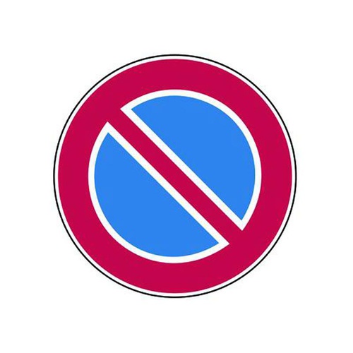 SEGNALI STRADALI SOSTA DIVIETO SOSTA FIG.  74