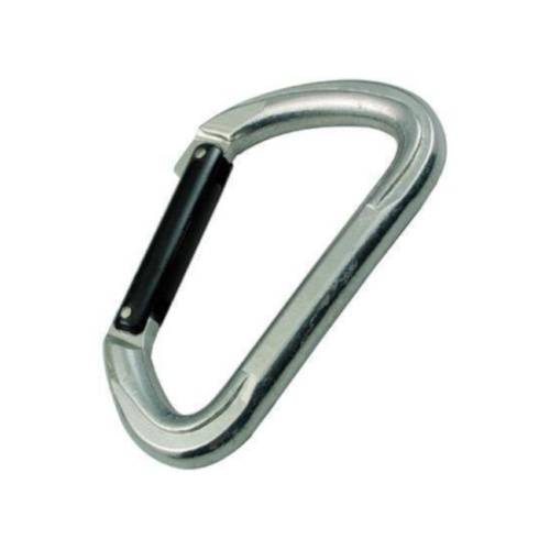 MOSCHETTONI LEGA ALLUMINIO BLU CON ANELLO  6X 60  MM