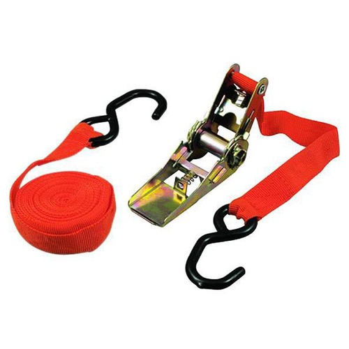 CINGHIE DOPPIE VIGOR 2 GANCI+CRICCHETTO 25MM 4,5 M