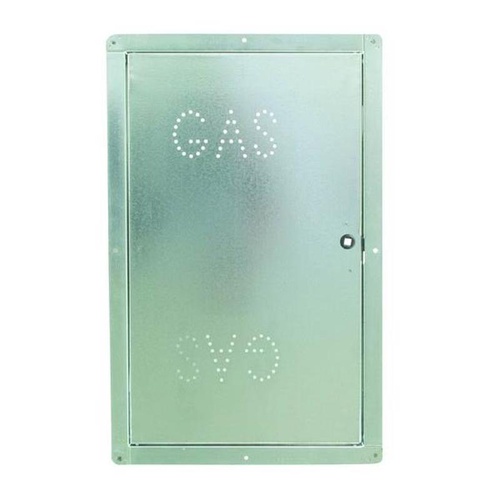 SPORTELLI P/CONTATORI GAS LAMIERA ZINCATA   60X40 CM