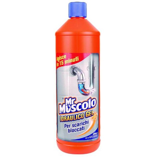 DISGORGANTE MR MUSCLE IDRAULICO GEL 3IN1    1000 ML