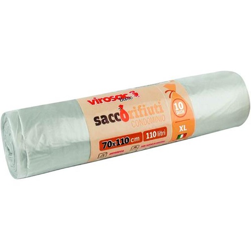 SACCHI VIROSAC CONDOMINIO NEUTRO RT 10 PZ  70X110 CM **835543