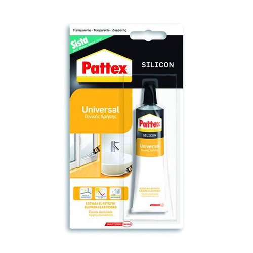SILICONE PATTEX TUBETTO TRASPARENTE UNIVERS.      50 ML