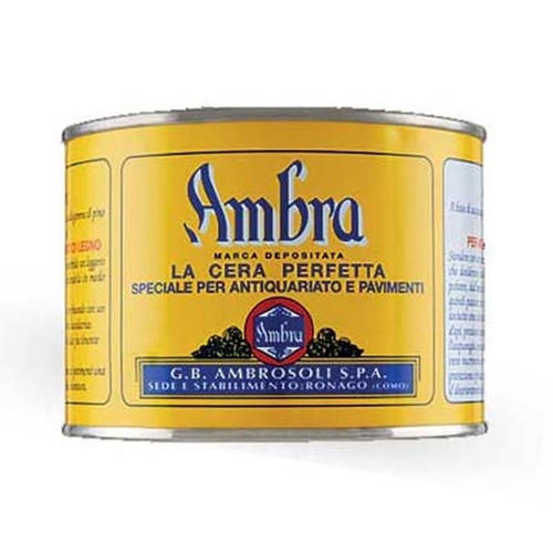 CERA AMBRA SOLIDA BIANCA ML 500 (6X1)