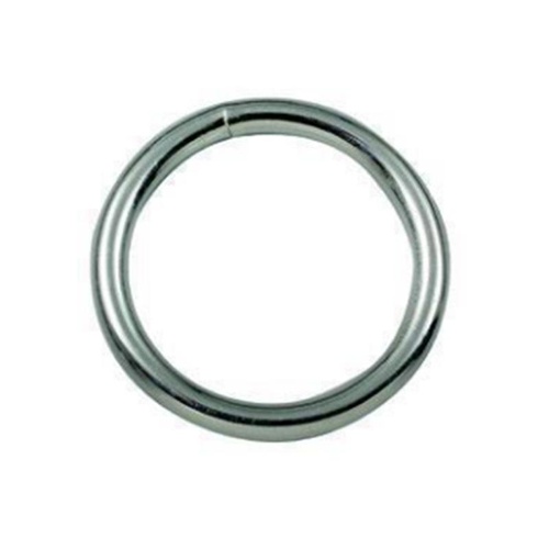 ANELLI SALDATI ZINCOCROMATI PEZZI 100 FILO 5 MM FORO 35 MM