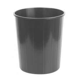 CESTINO GETTA CARTA CHIUSO 30X32 GRIGIO NERO