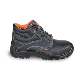SCARPE ALTE PELLE NERA (S3) C/LAM EN 44